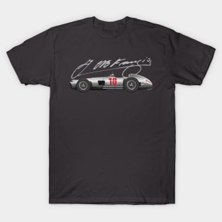 Juan Manuel Fangio Mercedes Benz W196 illustration T-Shirt